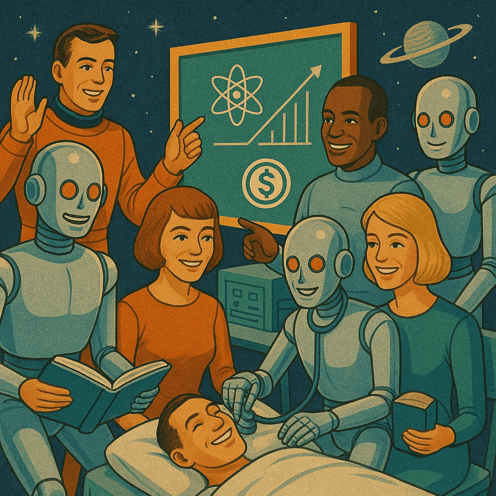 Hybrid Human<>Robot Economies